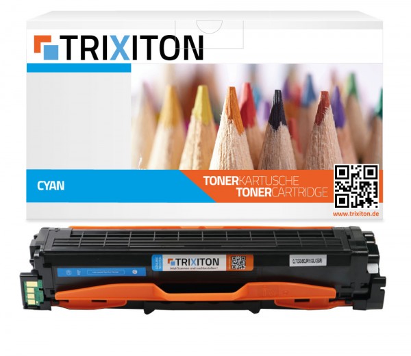 Trixiton Samsung CLT-504 Cyan Toner Kompatibel