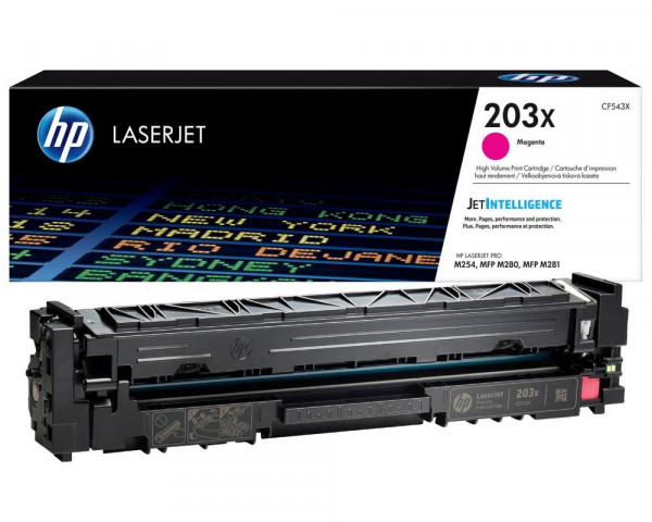HP 203X / CF543X Toner Magenta