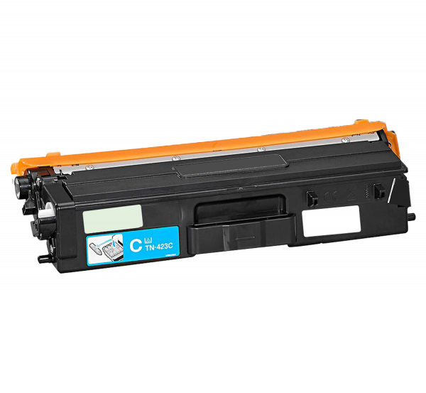 Aufbereiteter Brother TN423C Cyan Toner – Ca. 95 Prozent Originalteile | wiederverwendet