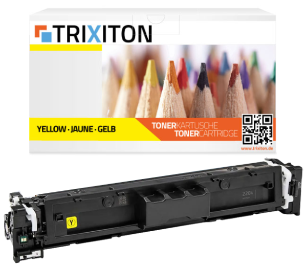 Kompatibel für HP 220A W2202A Gelb Toner