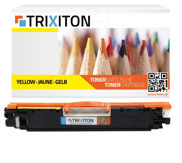 Trixiton Kompatibel HP 126A CE312A Yellow Toner 