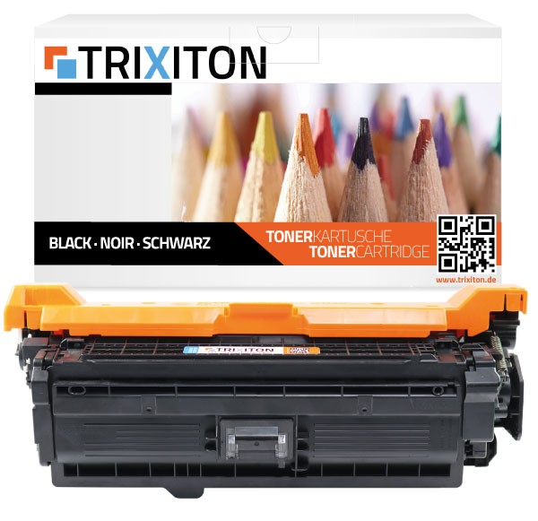 Trixiton Kompatibel HP 504A CE250X Black Toner 