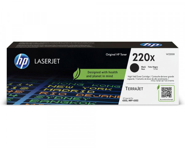 HP 220X / W2200X XL-Originaltoner Schwarz