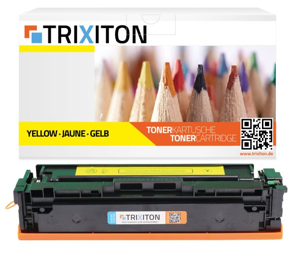 Trixiton Kompatibel HP 125A CB542A Yellow Toner 