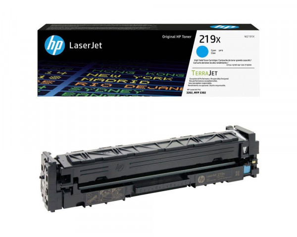 HP 219X Original-Toner W2191X Cyan
