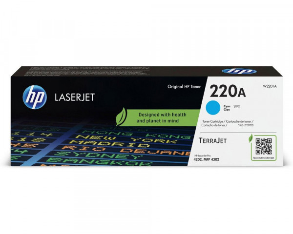 HP 220A / W2201A Originaltoner Cyan