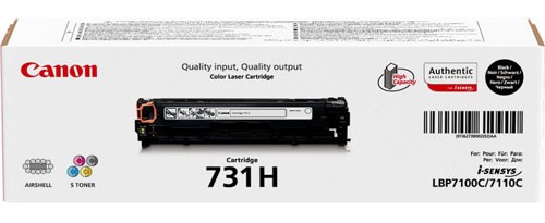 Original Canon 731H Schwarz Toner