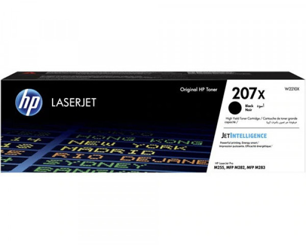 HP 207X / W2210X Originaltoner Schwarz