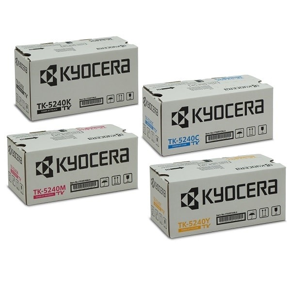 Kyocera TK-5240 Toner Set CMYK für M5526 P5026 cdn cdw