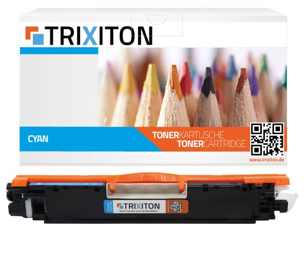 Trixiton Kompatibel HP 126A CE311A Cyan Toner 