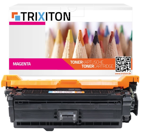 Trixiton Kompatibel HP 504A CE253A Magenta Toner 