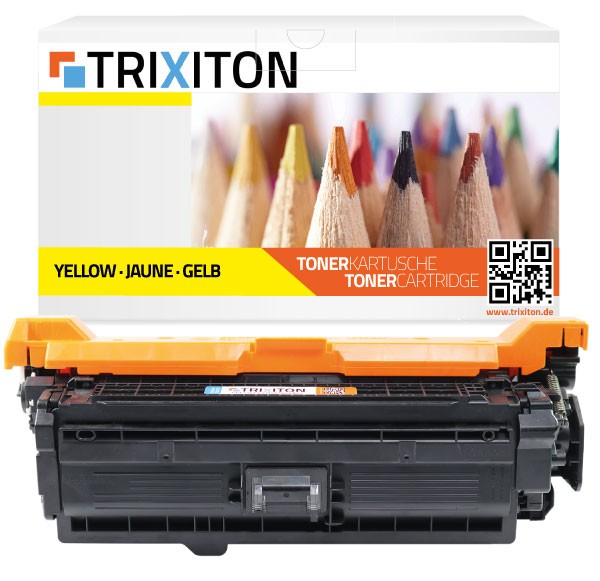 Trixiton Kompatibel HP 507A CE402A Yellow Toner 