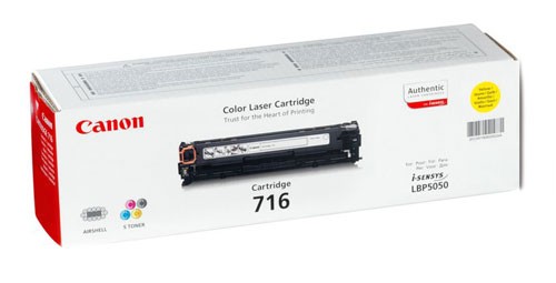 Original Canon 716 Yellow Toner