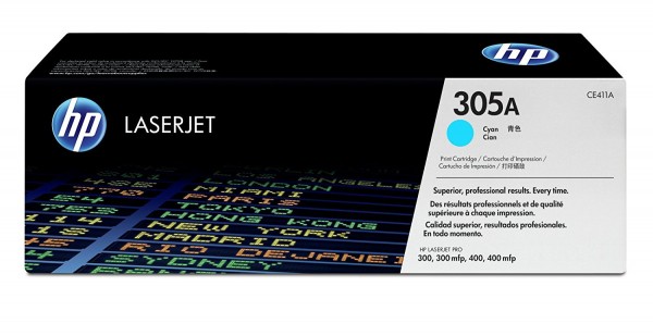 Original HP CE411A Cyan Toner 