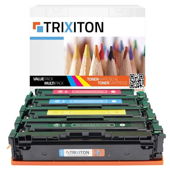 Trixiton 4 Toner | bis zu ca.4.200 Seiten mehr drucken | kompatibel mit HP 203X