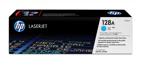 Original HP CE 321A Cyan Toner 