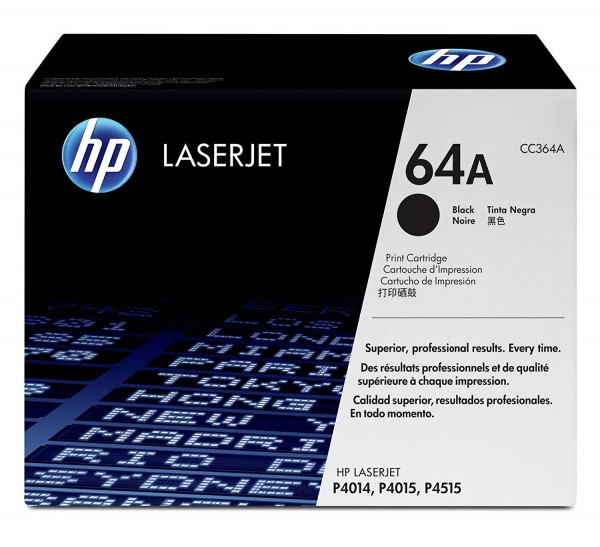 Original HP 64A CC364A Black Toner 