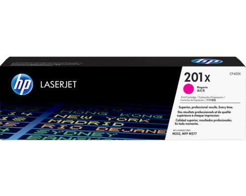 HP 201X / CF403X Originaltoner Magenta