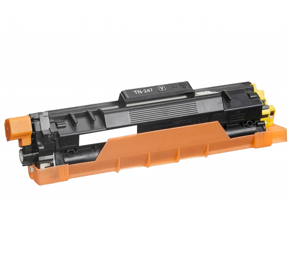 Aufbereiteter Brother TN-247Y Toner – Ca. 95 Prozent Originalteile | wiederverwendet