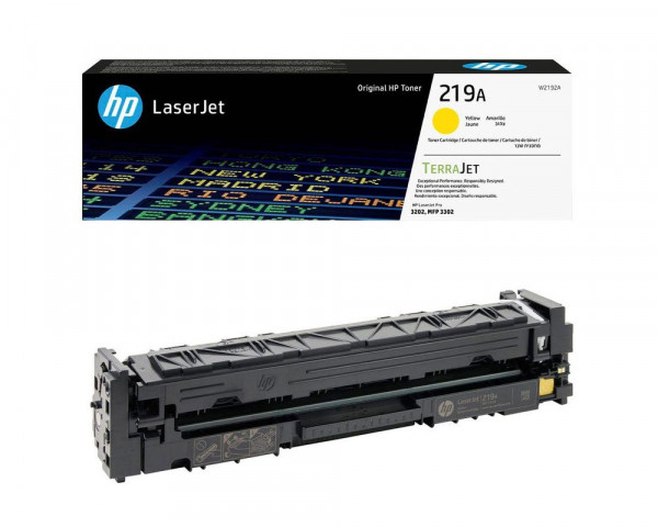 HP 219A Original-Toner W2192A Gelb