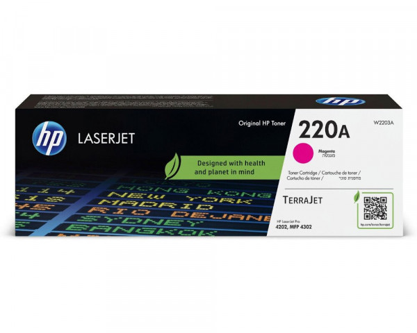 HP 220A / W2203A Originaltoner Magenta
