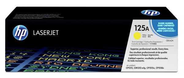 Original HP CB542A Yellow Toner