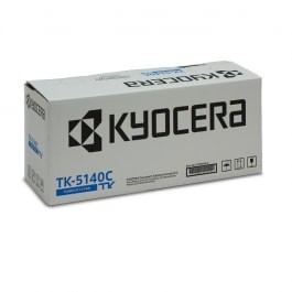 Original Kyocera TK-5140 Cyan Toner